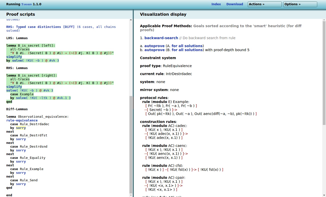 Proving the Observational Equivalence Lemma