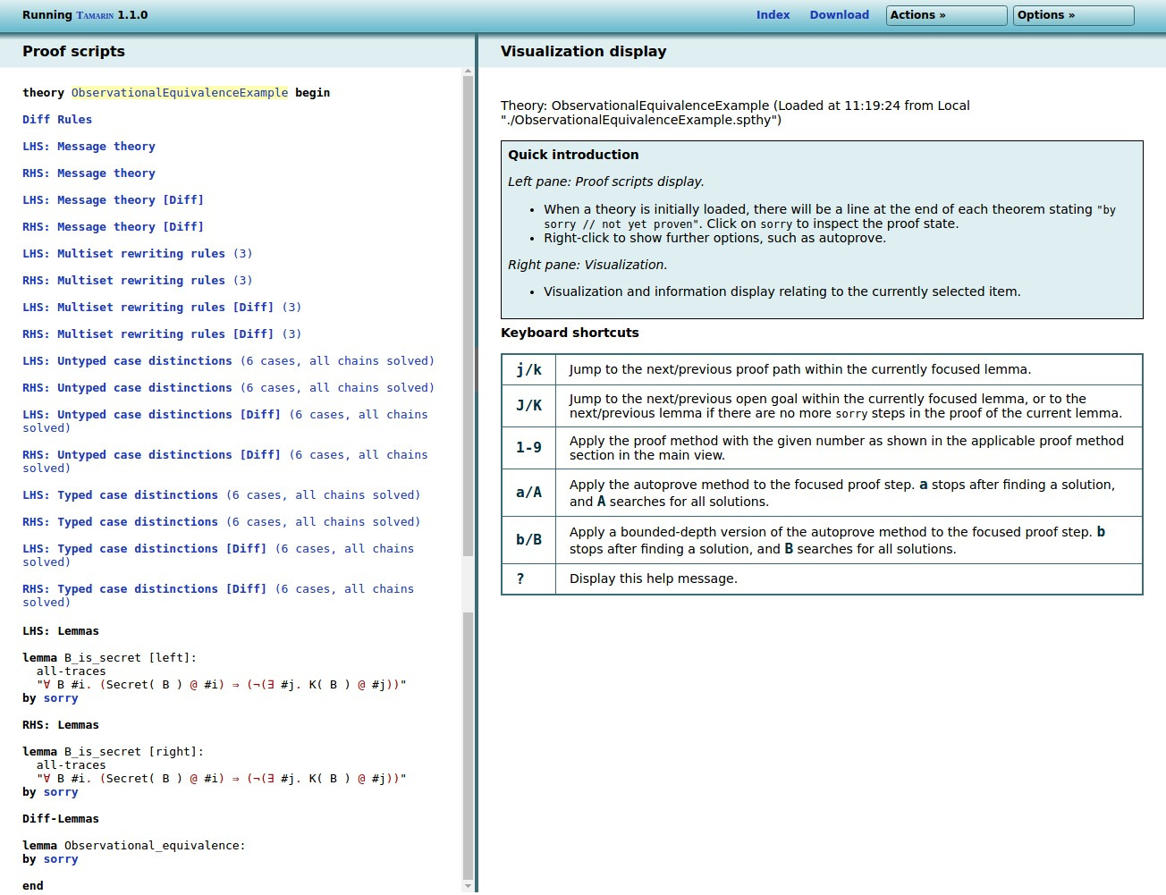 Observational Equivalence Overview