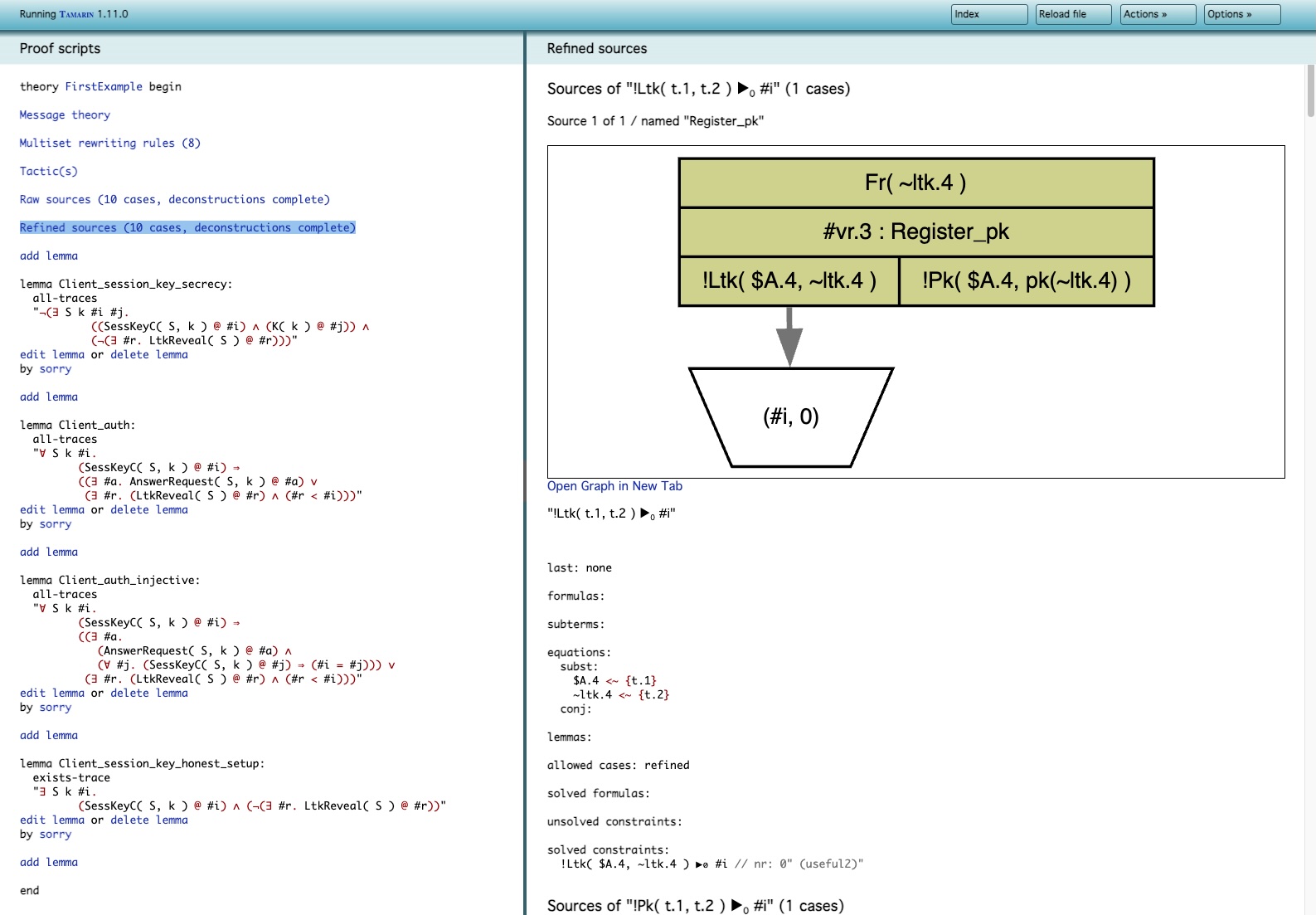FirstExample Case Distinctions Rules
