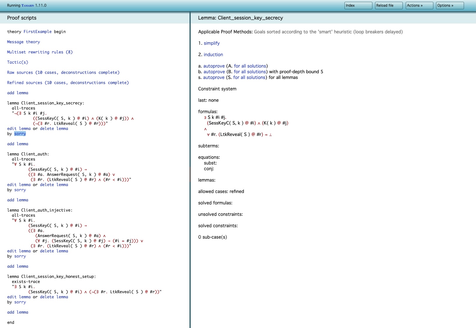 FirstExample Lemma 1